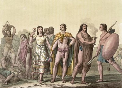 Trajes de los mexicanos de Gallo Gallina